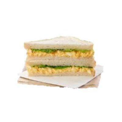 Egg and lettuce sandwich